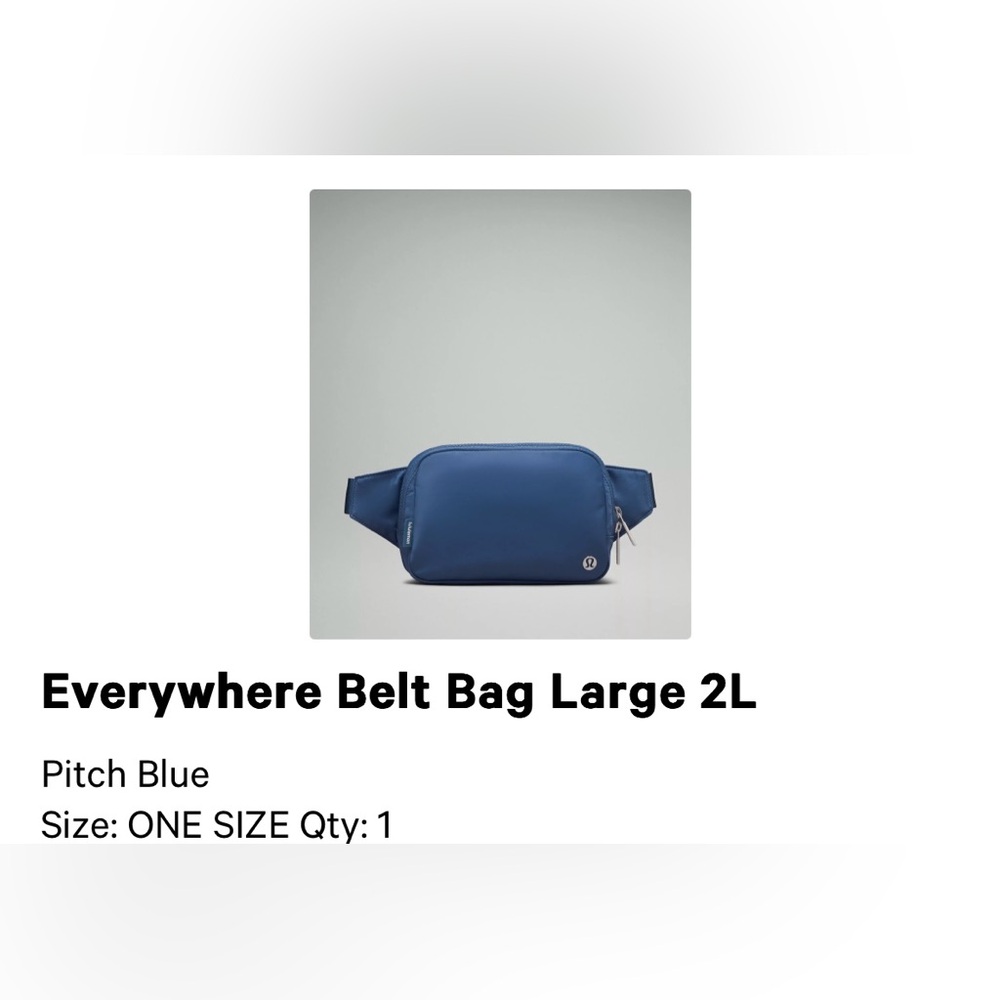 Lululemon Everywhere Belt Bag 2L - Picture 7 of 7